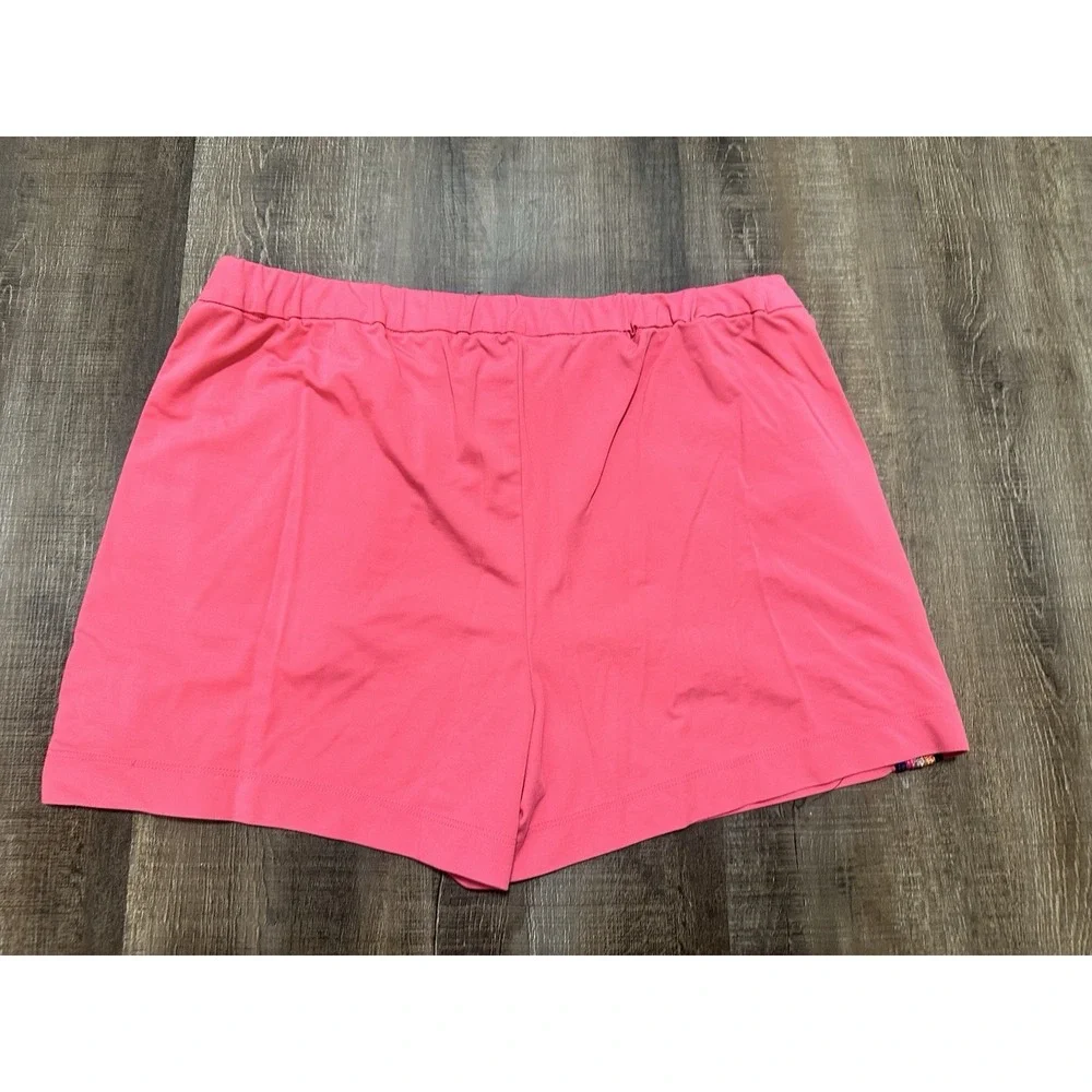 Trina‎ Turk Emmy Side Striped Pink Shorts Large
